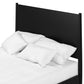 Black Solid Wood California King Bed Frame
