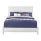 White Solid Wood California King Bed Frame