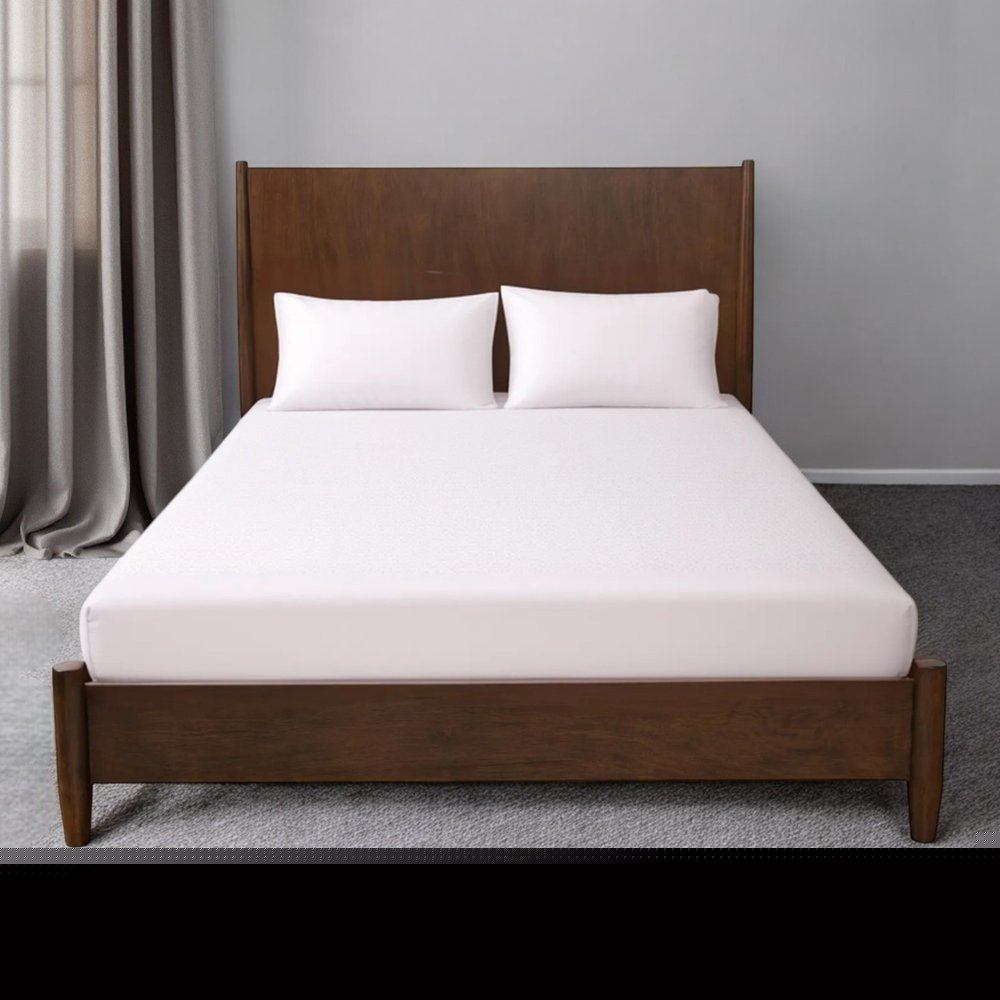 Walnut Solid Wood King Bed Frame