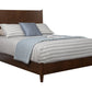 Walnut Solid Wood King Bed Frame