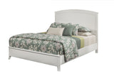 White Solid Wood California King Bed Frame