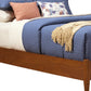 Brown Solid Wood Full Bed Frame
