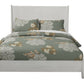Gray Solid Wood Full Bed Frame