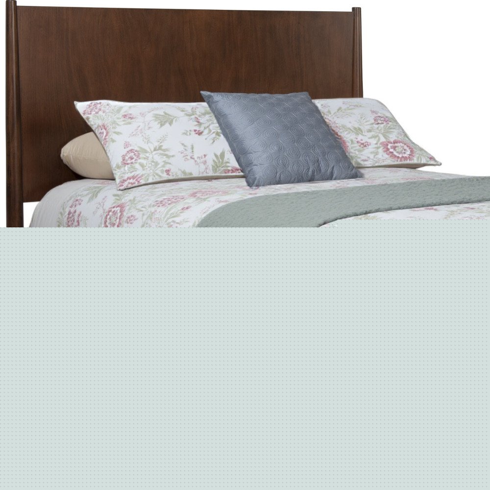 Brown Solid Wood Full Bed Frame