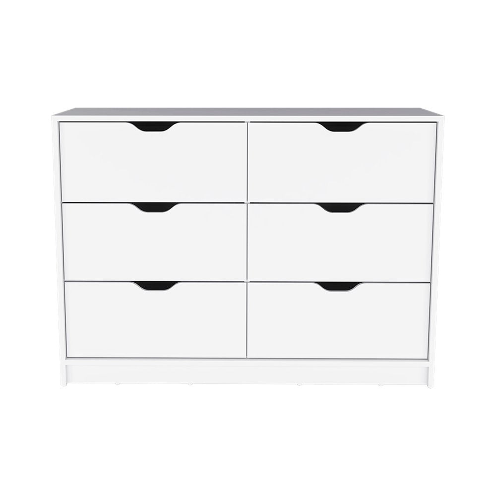 42" Black Four Drawer Dresser