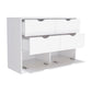 42" Black Four Drawer Dresser