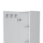 71" White Wood Pantry Or Storage Closet