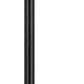 60" Bronze Traditional Shaped Floor Lamp With Tan Square Shade