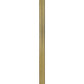 62" Brass Tray Table Floor Lamp With White Square Shade