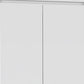 Two Piece White Bedroom Set