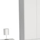 Three Piece White Bedroom Set