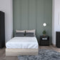 Three Piece Black Bedroom Set
