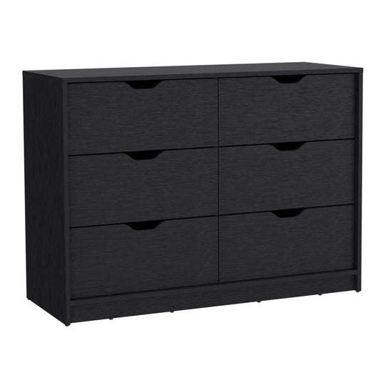 Two Piece Black Bedroom Set