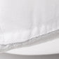Set of Two Microfiber Down Alternative Medium Hypoallergenic King Size Bed Pillows