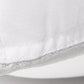 Set of Two Microfiber Down Alternative Medium Hypoallergenic King Size Bed Pillows