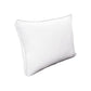 Set of Two Microfiber Down Alternative Medium Hypoallergenic King Size Bed Pillows