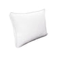 Set of Two Microfiber Down Alternative Medium Hypoallergenic King Size Bed Pillows