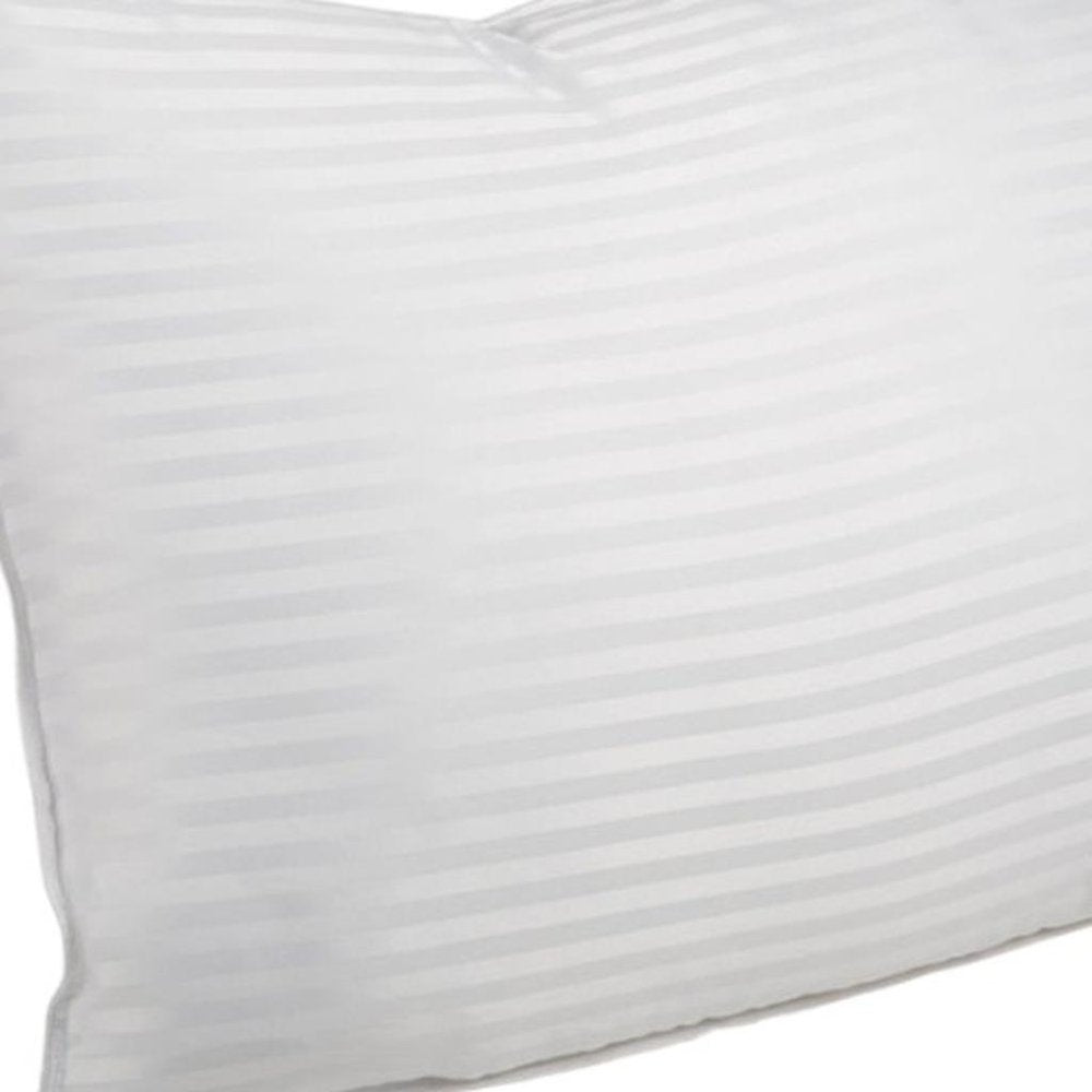 Set of Two Microfiber Down Alternative Medium King Size Bed Pillows