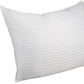 Set of Two Microfiber Down Alternative Medium Standard Size Bed Pillows