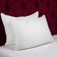 Set of Two Microfiber Down Alternative Medium Standard Size Bed Pillows