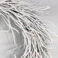 28" White Willow Dried Wreath