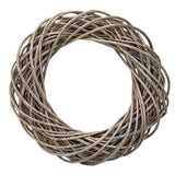 22" Natural Gray Willow Dried Wreath