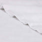 Queen White Cotton Basketweave Geometric Blanket