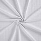 Queen White Cotton Basketweave Geometric Blanket