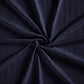 King Navy Blue Cotton Basketweave Geometric Blanket