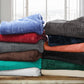 King Charcoal Fleece Knitted Plush Blanket