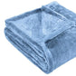 50" X 60" Blue Fleece Plush Throw Blanket