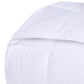 King White Cotton Plain Weave Striped Blanket