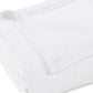 Queen White Cotton Waffle Weave Blanket