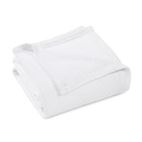 Twin White Cotton Waffle Weave Blanket