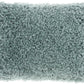 14" X 20" Celadon Shag Lumbar Throw Pillow