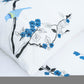 Blue and White King 100% Cotton 200 Thread Count Washable Duvet Cover Set