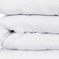 White Queen Cotton Blend 1200 Thread Count Washable Duvet Cover Set