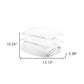 White Queen Cotton Blend 400 Thread Count Washable Duvet Cover Set