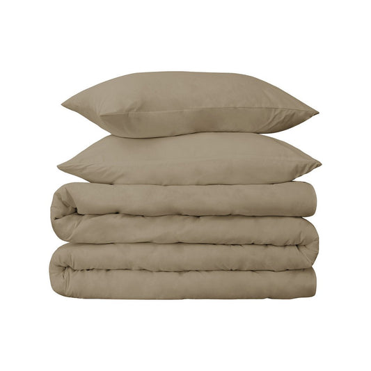 Linen Twin Cotton Washable Duvet Cover Set
