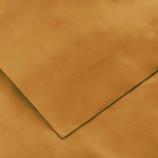 Brown Twin Cotton Washable Duvet Cover Set