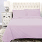 Lilac King 100% Cotton 300 Thread Count Washable Duvet Cover Set