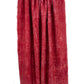 52" X 67" Red and White Woven Wool Blend Throw Blanket
