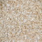18" Beige Throw Pillow With Shag