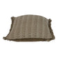 14" X 20" Green and White Cotton Lumbar Throw Pillow with Fringe