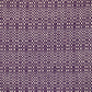 14" X 20" Purple and White Striped Cotton Throw Pillow With Fringe