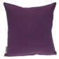 18" Purple Weave Cotton Throw Pillow