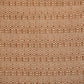24" Brown and White Striped Cotton Throw Pillow With Fringe