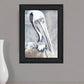 PELICAN Black Framed Print Wall Art