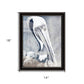 PELICAN Black Framed Print Wall Art