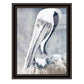 PELICAN Black Framed Print Wall Art